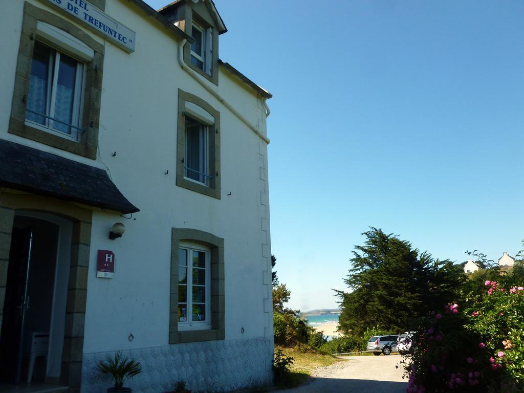 Hotel-Relais De Trefeuntec Plonevez-Porzay Bagian luar foto